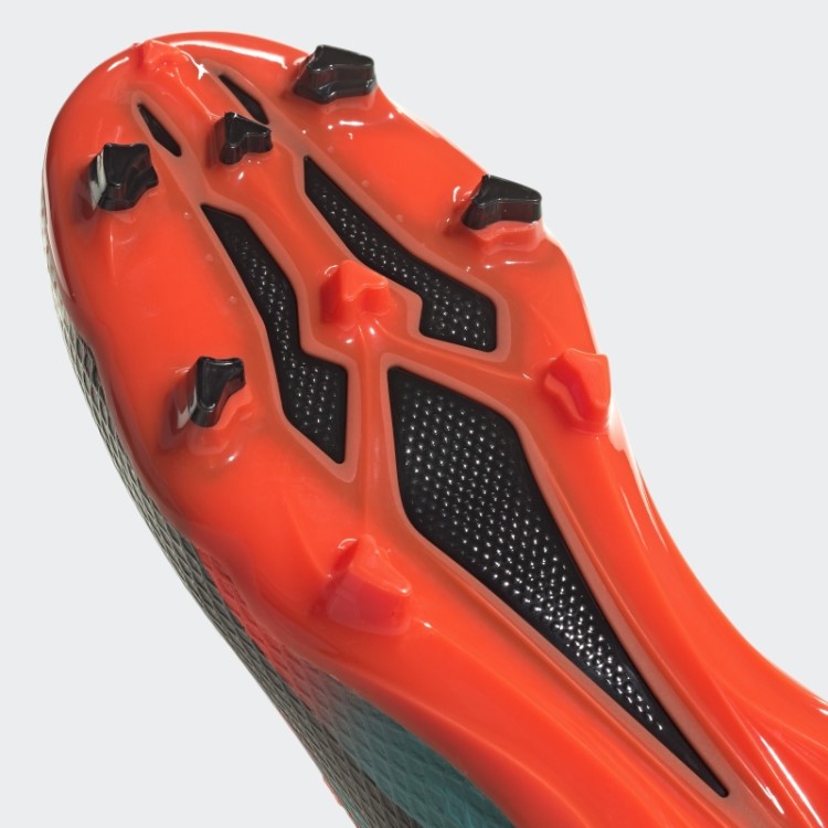 X Speedportal Messi.3 Botas De Chão Firme Laranja Adidas