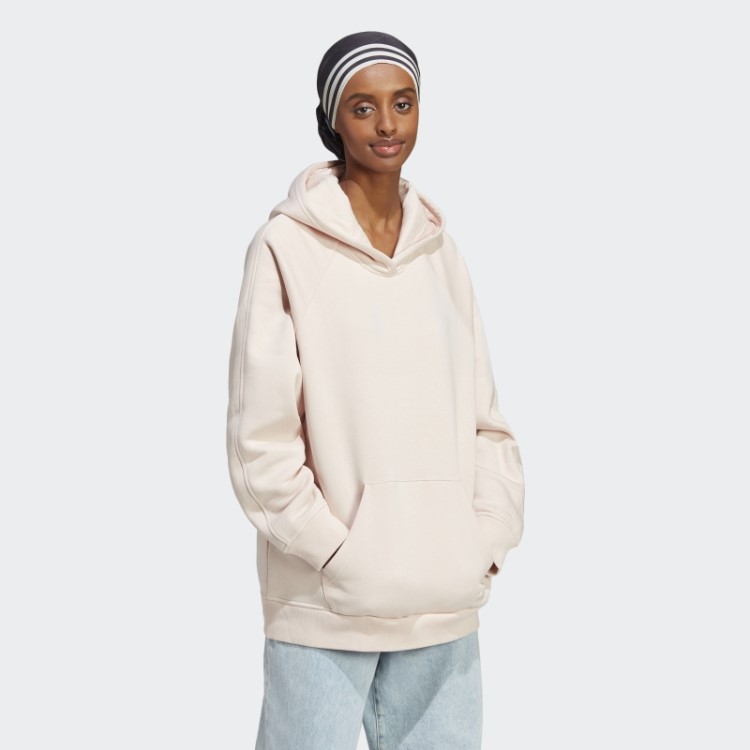 Adidas All Szn Moletom Com Capuz Para Namorado De Lã Quartzo