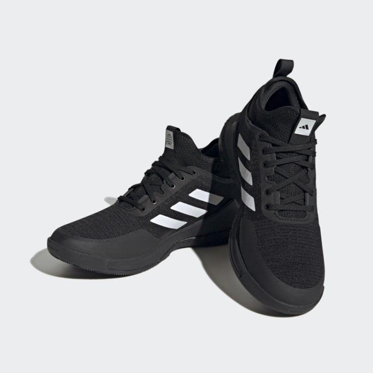 Sapato Médio Crazyflight Preto Adidas