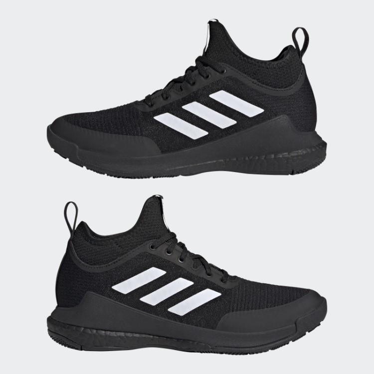 Sapato Médio Crazyflight Preto Adidas