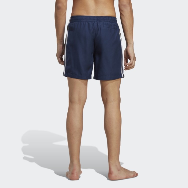 Short De Natação Adidas Night Indigo Originals Adicolor Com As Três Listras