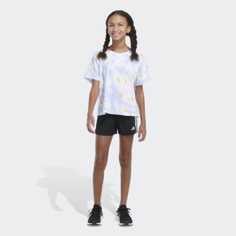 Blue Dawn Camiseta Adidas Com Estampa Allover E Caixa Solta