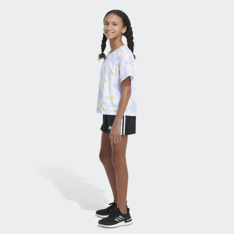Blue Dawn Camiseta Adidas Com Estampa Allover E Caixa Solta
