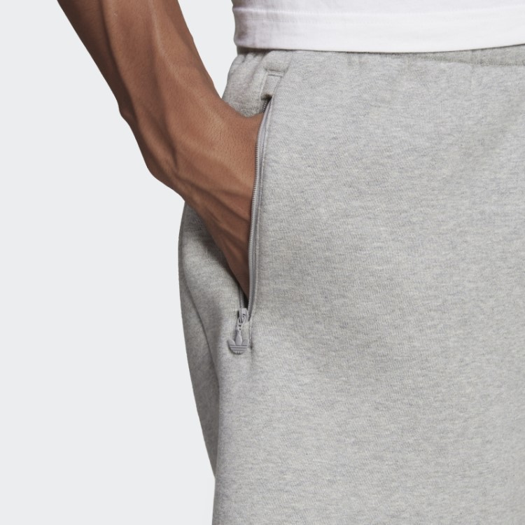 Shorts Esportivos Adidas Cinza Médio