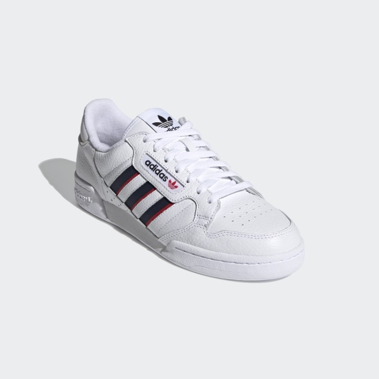 Tênis Branco Continental 80 Listras Adidas