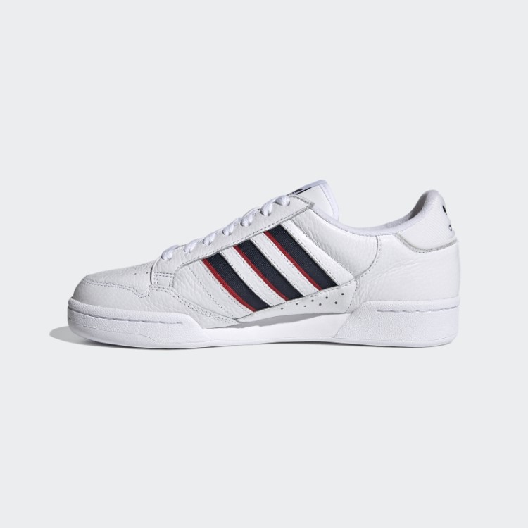 Tênis Branco Continental 80 Listras Adidas