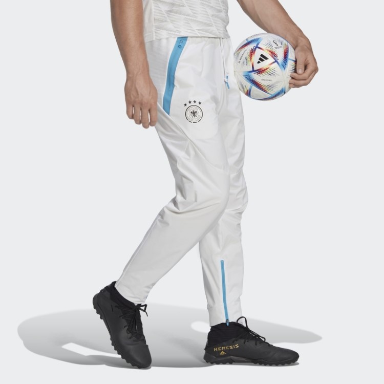 Calça Adidas Alemanha Game Day Travel Branca