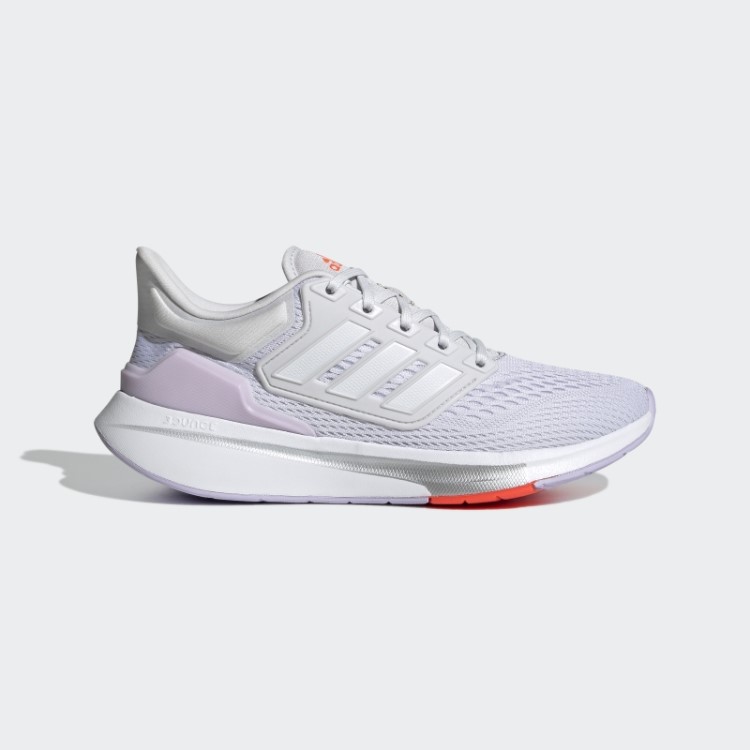 Tênis De Corrida Adidas Eq21 Cinza Traço