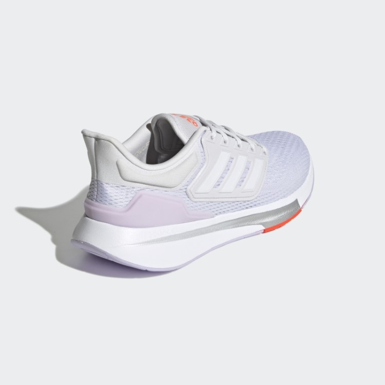 Tênis De Corrida Adidas Eq21 Cinza Traço