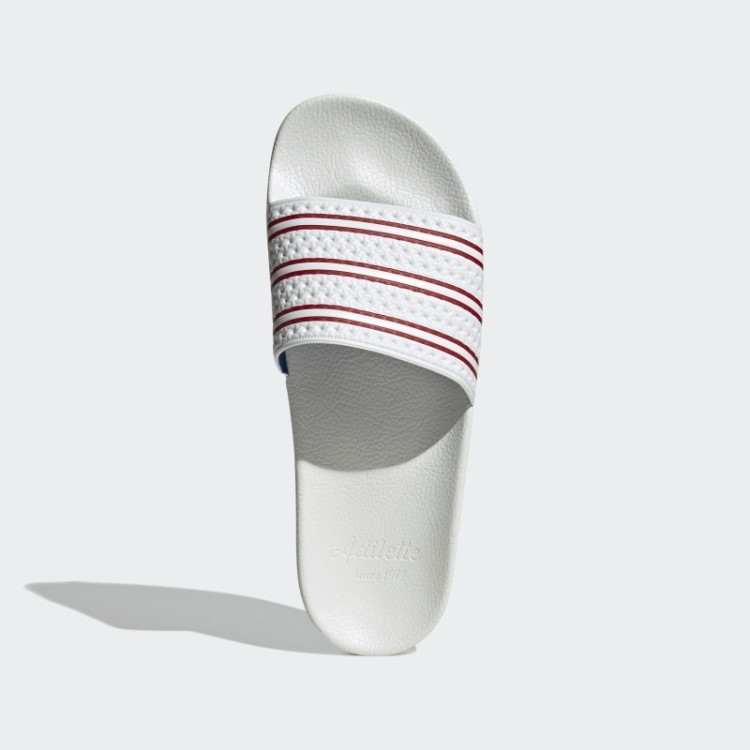 Adilette Desliza Branco Adidas