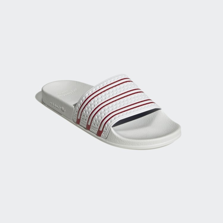 Adilette Desliza Branco Adidas