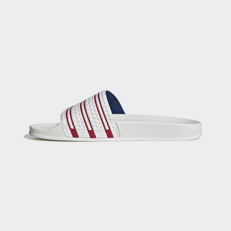 Adilette Desliza Branco Adidas