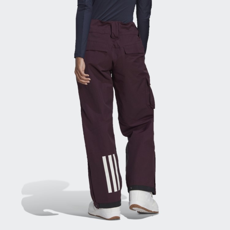 Calça De Neve De Nylon Pós-consumo Terrex De 3 Camadas Marrom Adidas