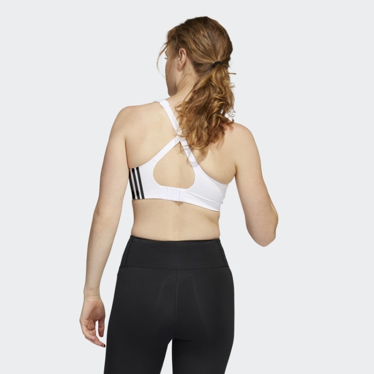 Sutiã Adidas Tlrd Impact Training De Alto Suporte Branco Quente