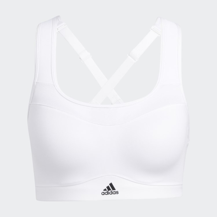 Sutiã Adidas Tlrd Impact Training De Alto Suporte Branco Quente