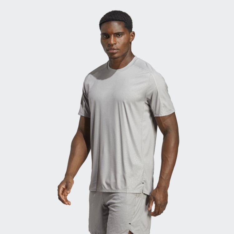 Camiseta Para Treino Com Estampa Pu Mgh Cinza Sólido Adidas