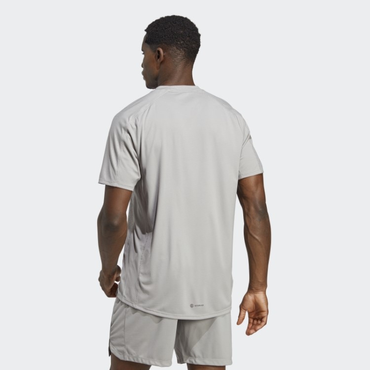 Camiseta Para Treino Com Estampa Pu Mgh Cinza Sólido Adidas