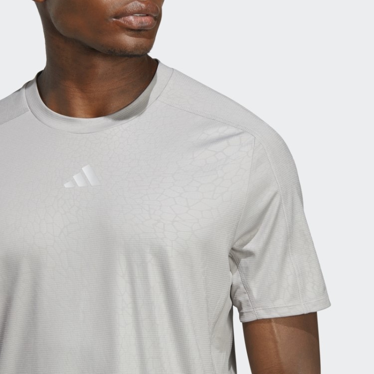 Camiseta Para Treino Com Estampa Pu Mgh Cinza Sólido Adidas