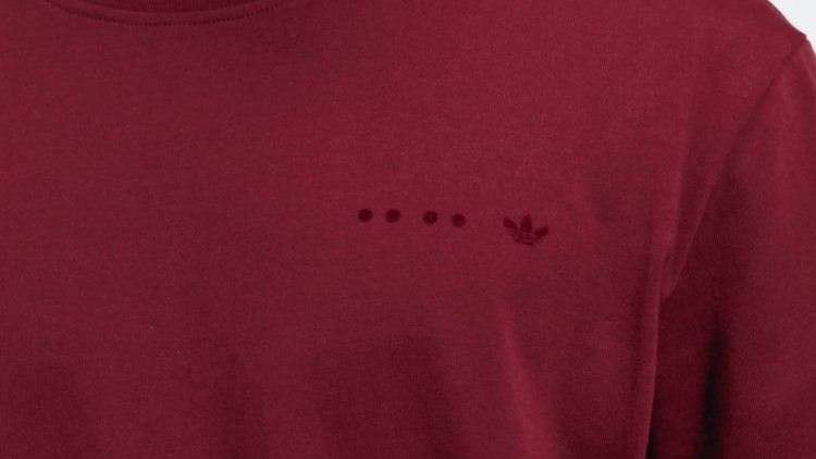 Camiseta Vermelha Fashion Adidas Rifta Metro Manga Curta
