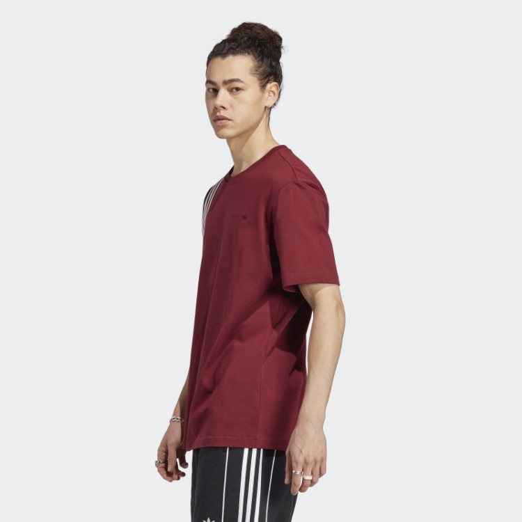 Camiseta Vermelha Fashion Adidas Rifta Metro Manga Curta