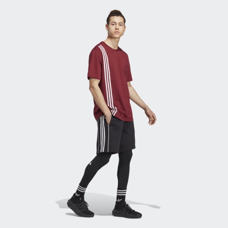 Camiseta Vermelha Fashion Adidas Rifta Metro Manga Curta