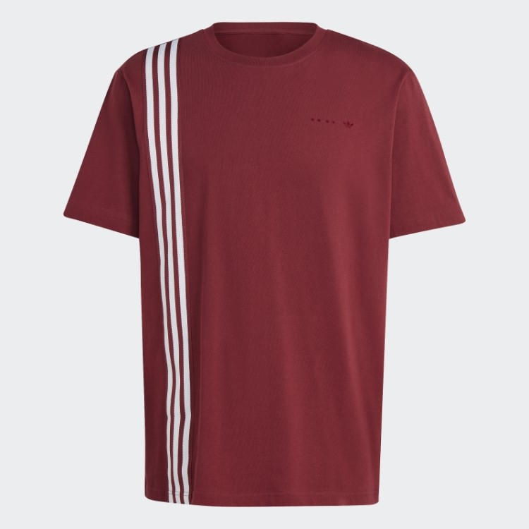 Camiseta Vermelha Fashion Adidas Rifta Metro Manga Curta