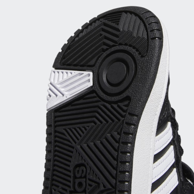 Adidas Hoops Sapatos Médios Brancos