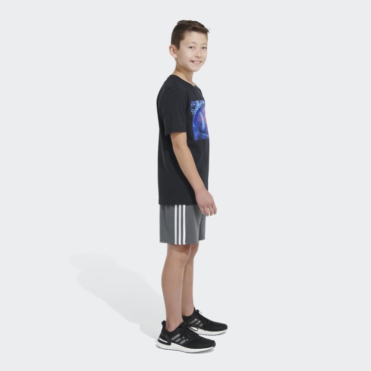 Camiseta Preta Adidas Ss Touchdown