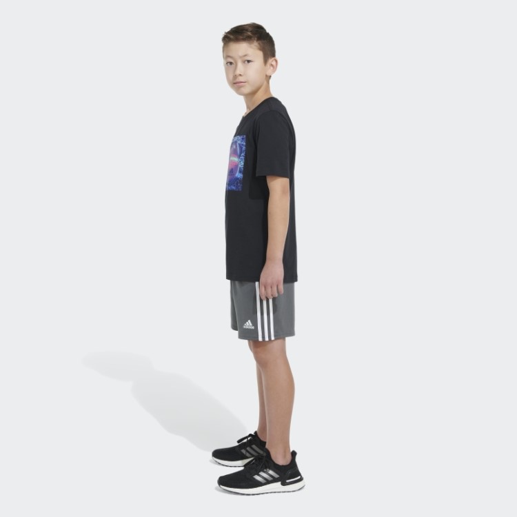 Camiseta Preta Adidas Ss Touchdown