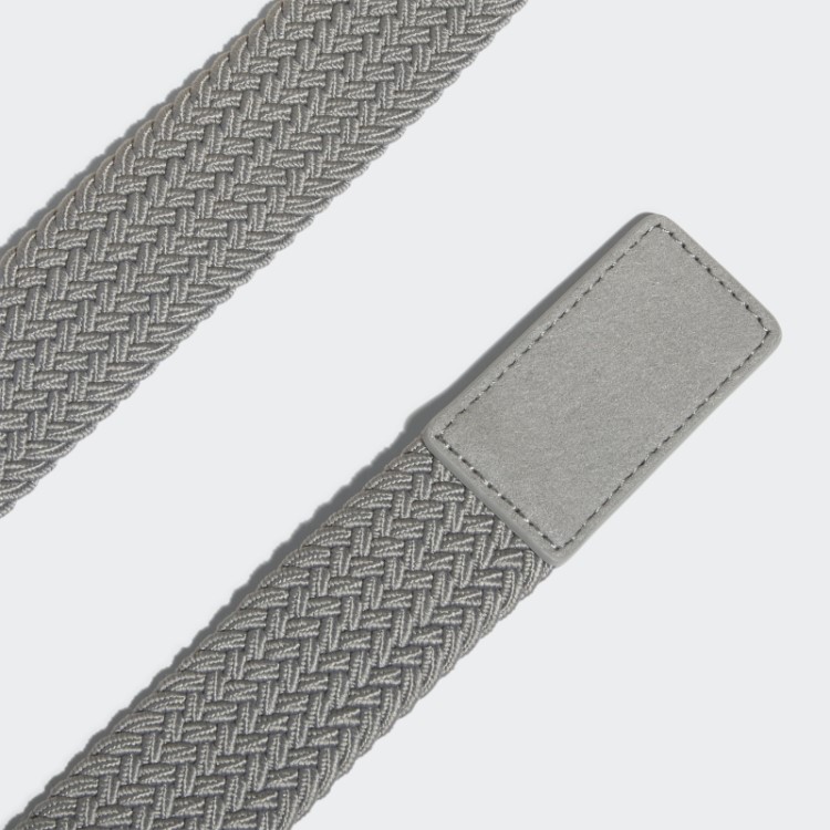 Cinto Elástico Trançado Adidas Cinza