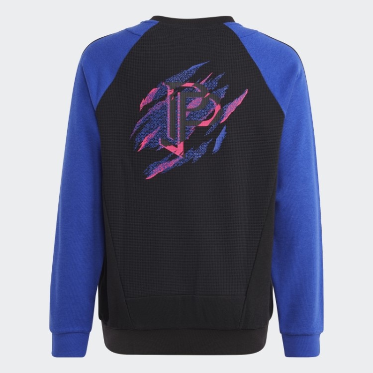 Moletom Gola Careca Adidas Pogba Azul