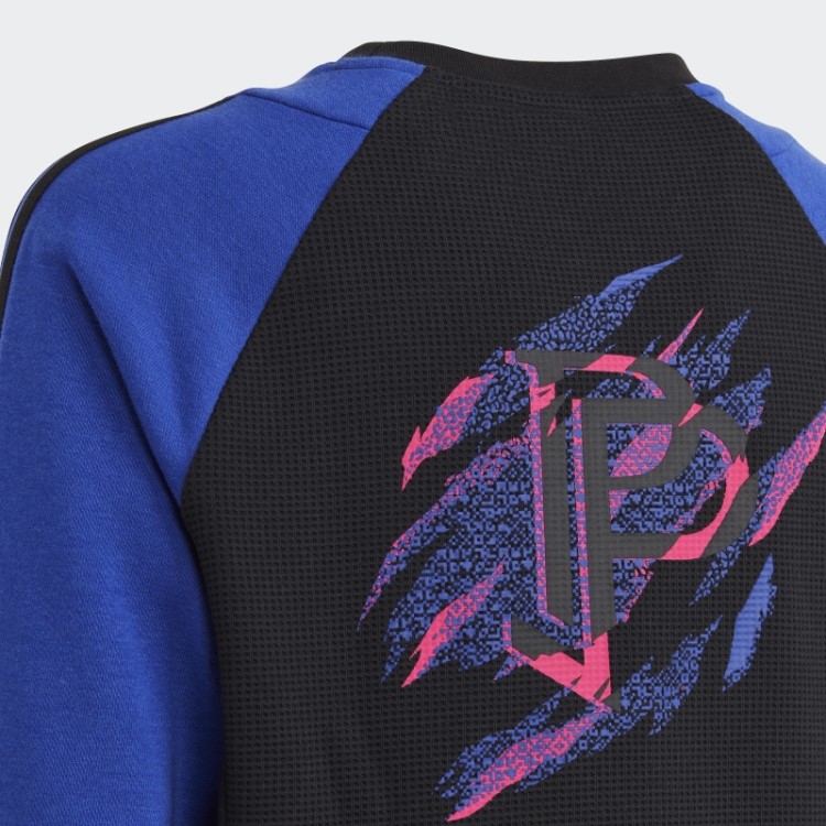 Moletom Gola Careca Adidas Pogba Azul