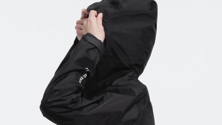 Casaco De Chuva Terrex Xperior Gore-tex Paclite Preto Adidas