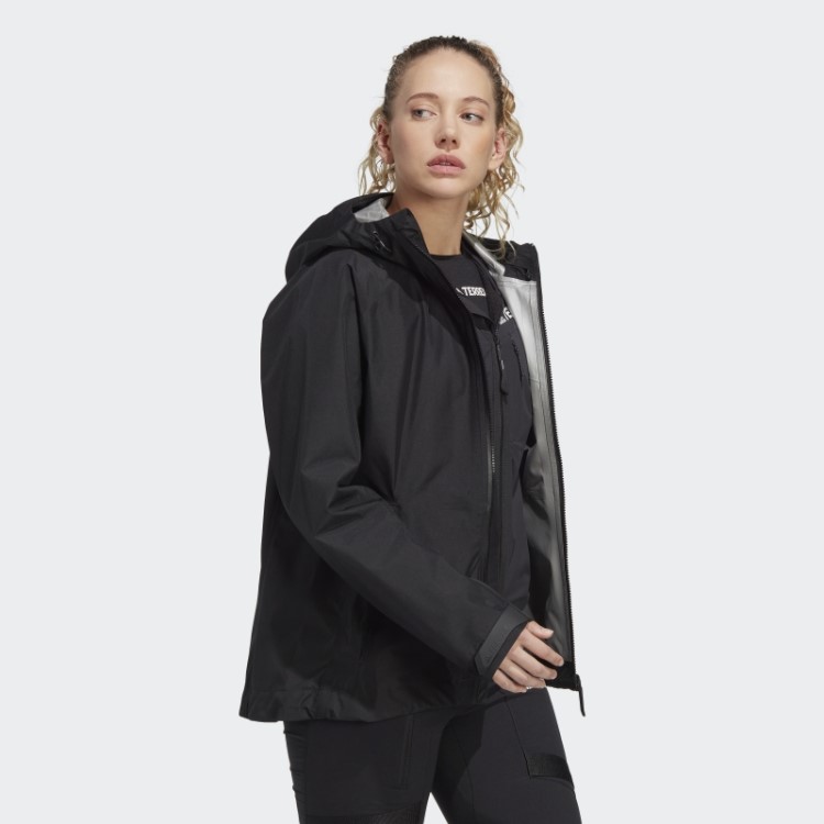 Casaco De Chuva Terrex Xperior Gore-tex Paclite Preto Adidas
