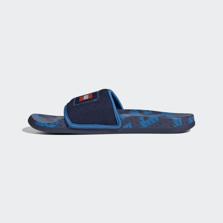 Adidas Adilette Comfort X Lego Slides Azul Escuro Quente