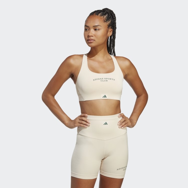 Sutiã Esportivo De Linho De Suporte Médio Adidas