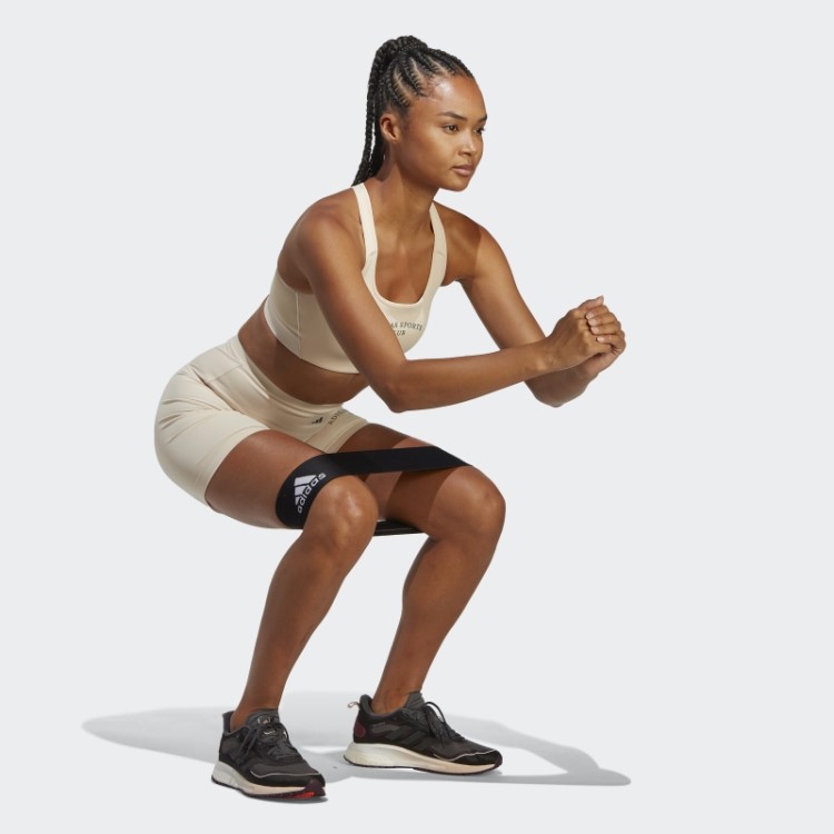 Sutiã Esportivo De Linho De Suporte Médio Adidas
