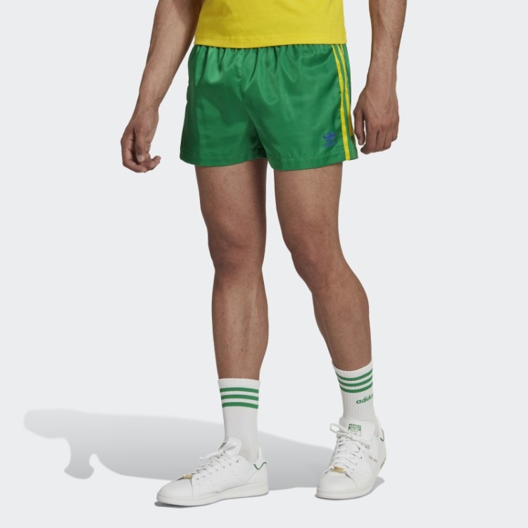 Calção Tecido Adidas Verde