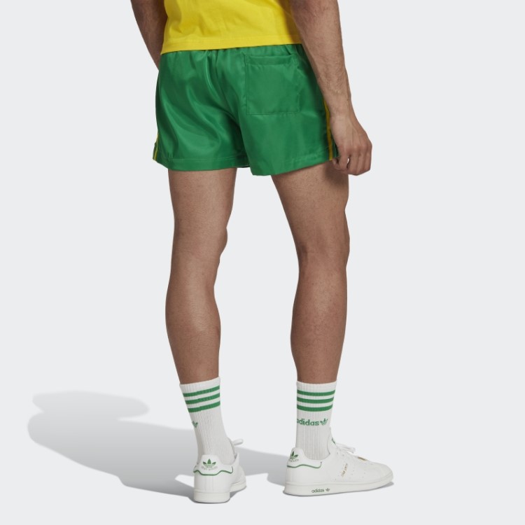 Calção Tecido Adidas Verde