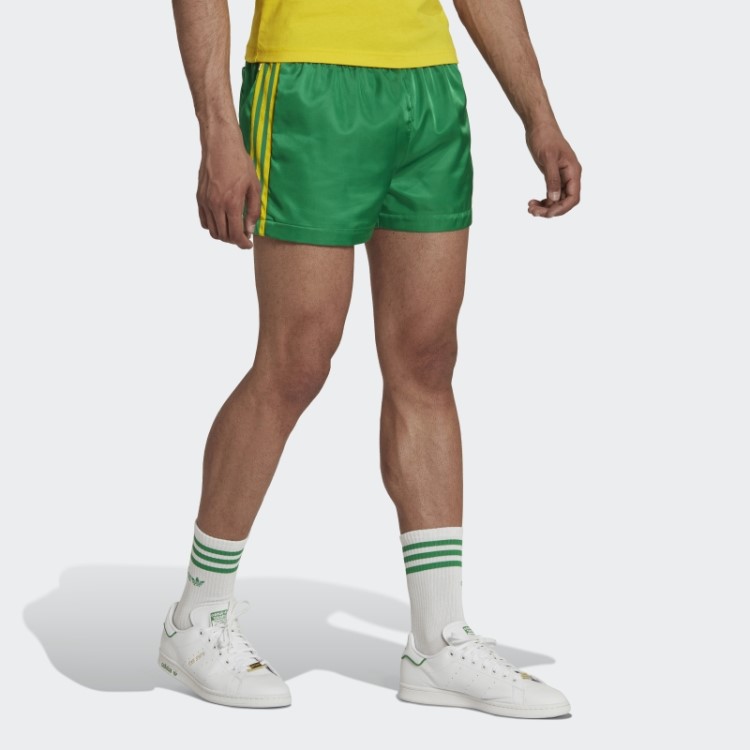 Calção Tecido Adidas Verde