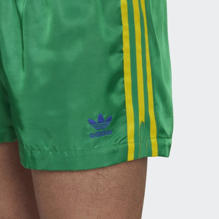 Calção Tecido Adidas Verde