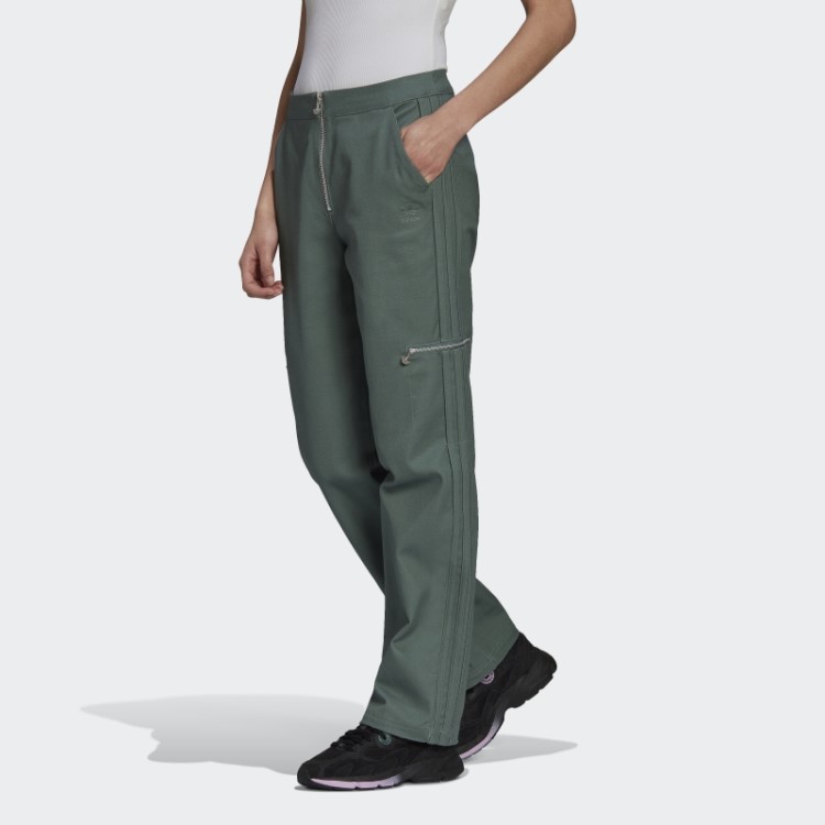 Calça De Sarja Adidas Tech Esmeralda
