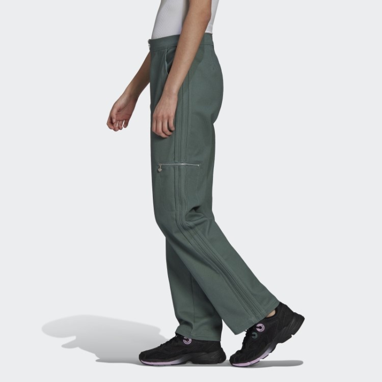 Calça De Sarja Adidas Tech Esmeralda