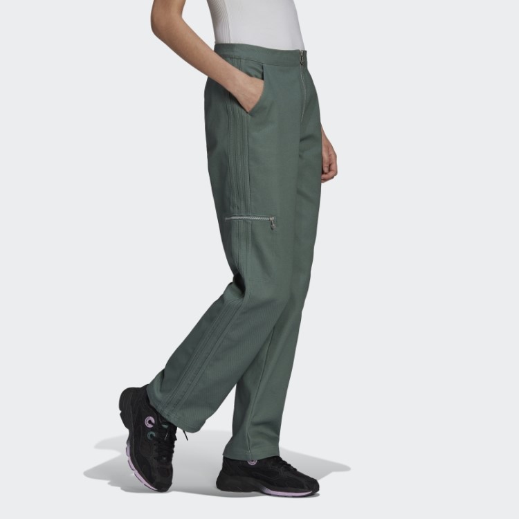 Calça De Sarja Adidas Tech Esmeralda