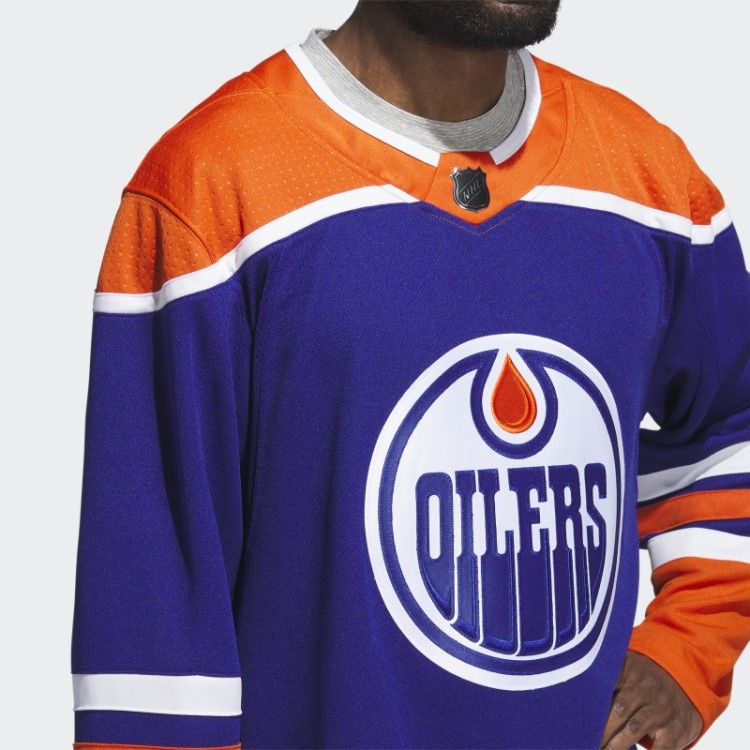 Oilers Home Autêntico Jersey Royal 08 Ccm-sld Adidas