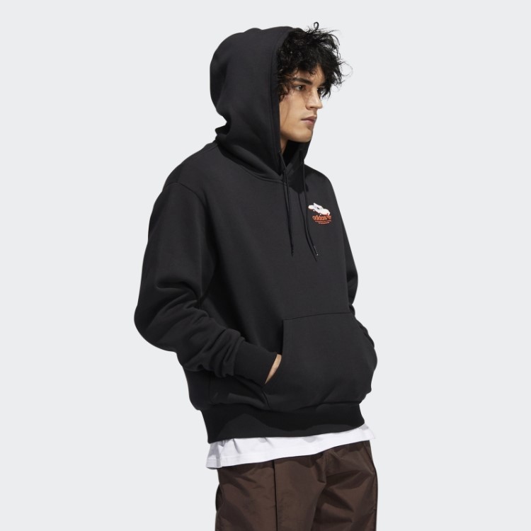 Moletom Com Capuz Mettz Mobbing (gênero Neutro) Preto Adidas