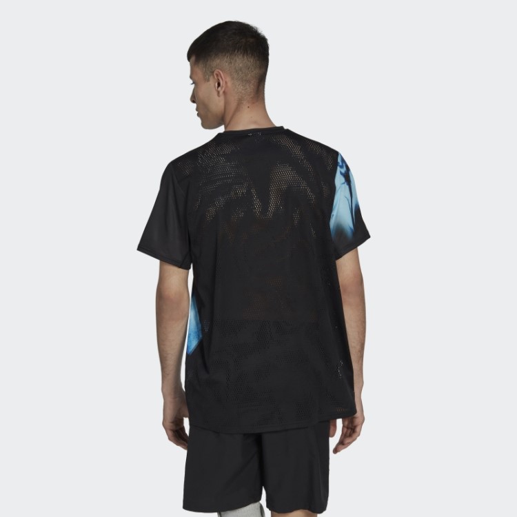 Camiseta Preta Adidas Fast Graphic