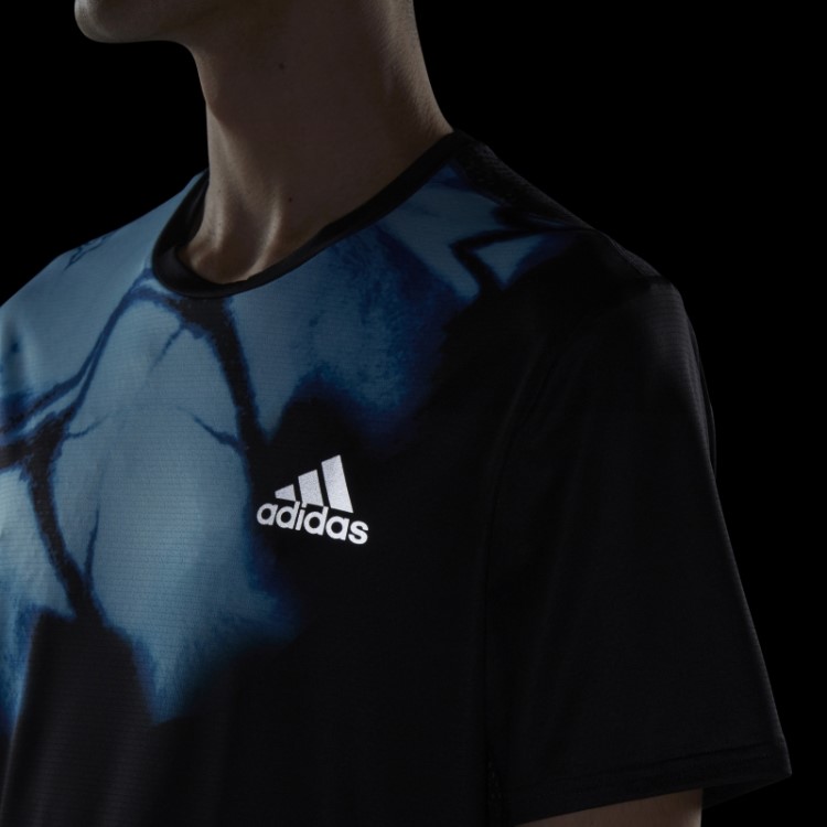 Camiseta Preta Adidas Fast Graphic