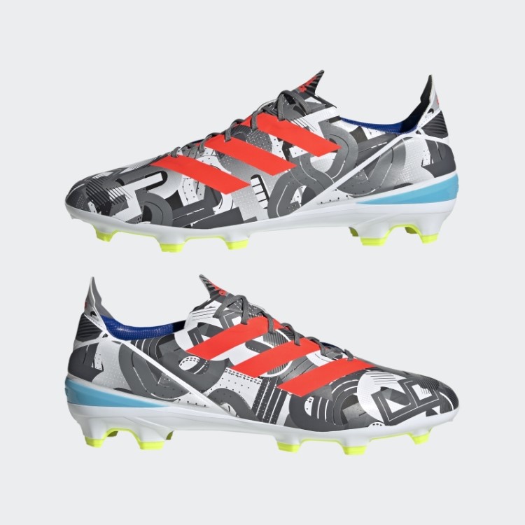 Chuteira Adidas Gamemode Firme Para Futebol De Campo Vermelho