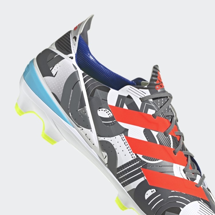 Chuteira Adidas Gamemode Firme Para Futebol De Campo Vermelho
